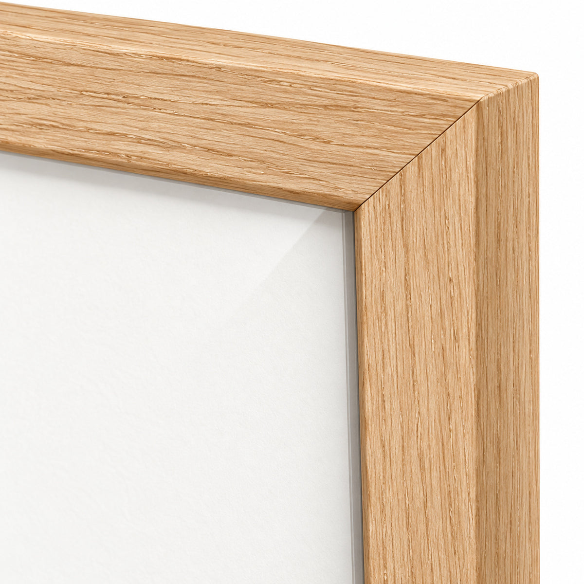 Houtkleurige staande fotolijst voor foto's van 10 × 15 cm