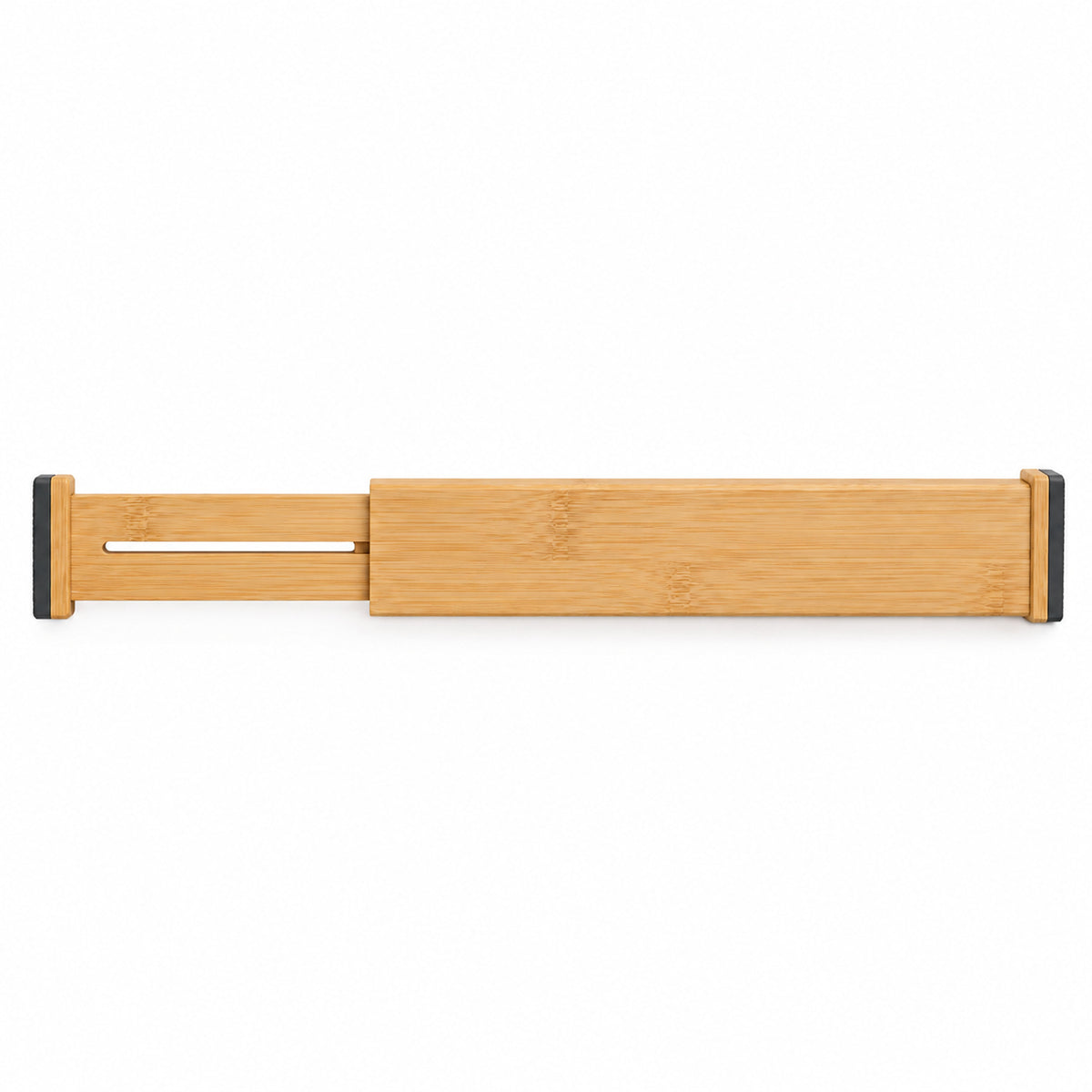 Verstelbare houtkleurige ladeverdeler, 32–48 cm